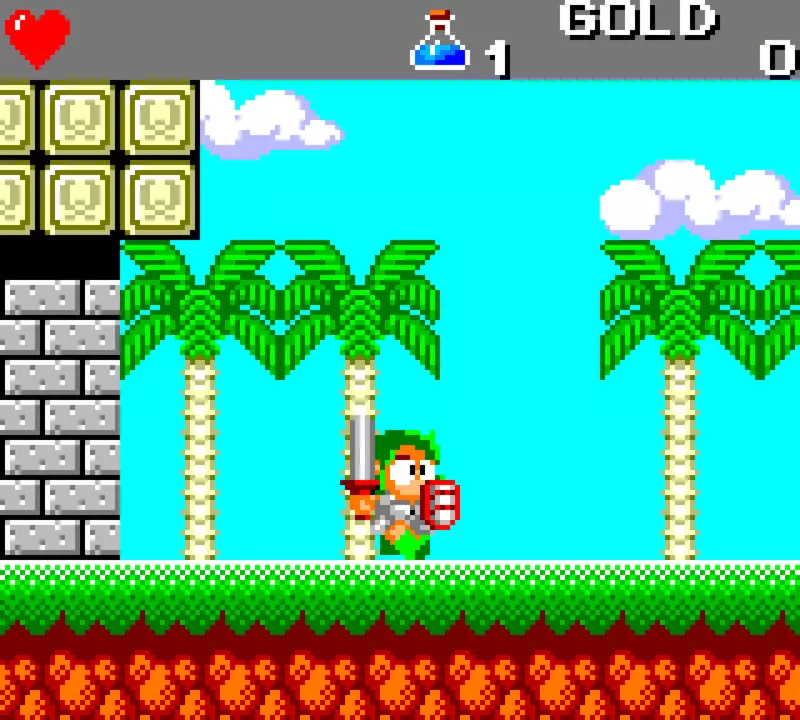 Image n° 1 - screenshots  : Monster World II